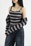 Fury stripe set top