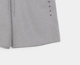 [UNISEX] Scent You Studded Pintuck Banding Bermuda Training Pants