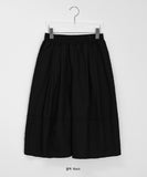 Sinmis Banding Incised Cotton Bermuda Pants
