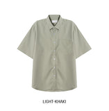 Airy Pocket Over Short Sleeve Shirt