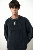 MOIRE WASHED KNIT