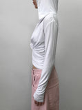 SLIM WRAP HOOD TOP