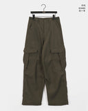 [Brushed] Simob Bijo Wide Big Cargo Pants