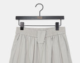 Tanen Parachute Layered Wrap Skirt Two-Way Cargo Banding Pants