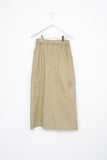 (W) Son Cargo Long Skirt