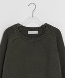 Rincanta Raglan Round Over Knit