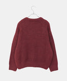 [MADE] Lati Basic Wool Round Loose Fit Long Sleeve Knit