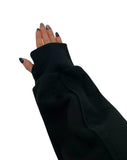 HAND WARMER LINE HOOD ZIP-UP