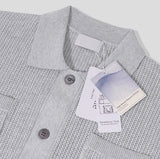 Rowing Openwork Overfit Collar Cardigan