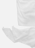 Cut off draped T-shirt