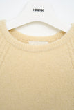 (W) Alpaca Raglan Knit