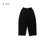 Forman Corduroy Brushed Adjust Wide Pants