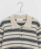 Hengo Stripe Collar Knit