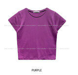 [U-BASIC] Our Cap Sleeve Crop Short Sleeve