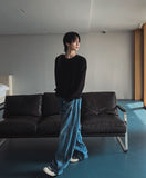 Bolide Washed Baggy Denim Pants