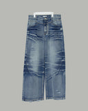 Washed Domingo denim pants