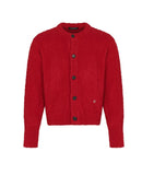 [LANARCH] Boucle Round Neck Cardigan