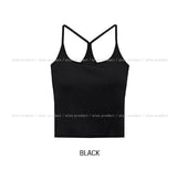 [U-BASIC] Comi Ribbed Y Sleeveless (+with cup)