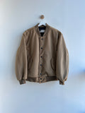 Snap Button Stadium Jacket