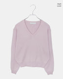 Kanni Basic V-Neck Long Sleeve Knit