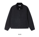 Fairy color matching work jacket