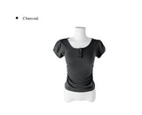 Ong Button Puff Slim Short Sleeve T-Shirt