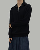 Union Half Knit Zip-up