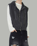 Cos Pigment Hooded Vest