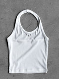 Stud Halter Sleeveless