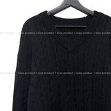 Little V-neck Cable Knit