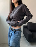Shark Cutting Bermuda Denim Pants