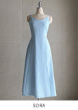 Monica V-neck Sleeveless Flare One Piece