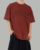 Paris stitch short sleeve tee