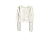 Kendi Angora Knit Sleeveless Cardigan