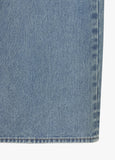 (W) WASHED DENIM PANTS