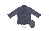 FRILL CHECK SHIRT