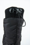 padded fur long boots