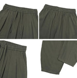Diel Linen Pintuck Banding Pants