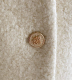 Gerard Pearl Boucle Wool Quilting Half Jacket