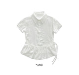 SUMMER FRILL LAYERED SHIRT