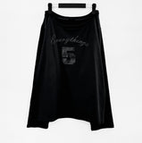 Neva Lettering One Shoulder Tee