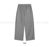 (Lining brushed) SIDE LINE PIGMENT PANTS