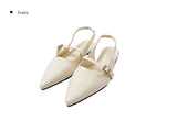 Vince Stiletto Buckle Slingback