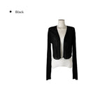 Auti Tencel Open See-through Cardigan