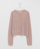 Makyu See-through Summer Round Knit Cardigan