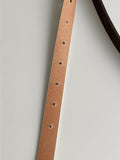 [20mm] Suede Mini Western Slim Belt