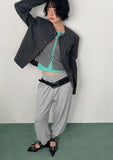 LINEN STRIPE JACKET