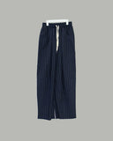 Kuan Linen Striped Pants