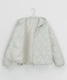 Kotanna Quilted Hooded Padded Jumper