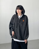 Mori Eyelet Hood Knit
